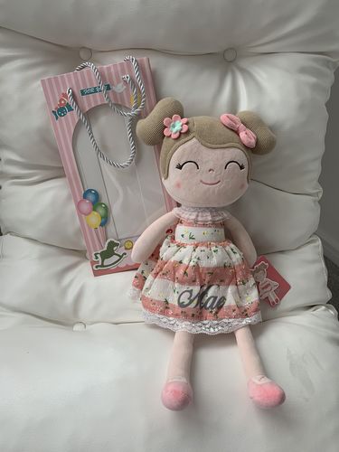 Customer photo review of Personalized Leyadoll (Pink) with Gift Bag