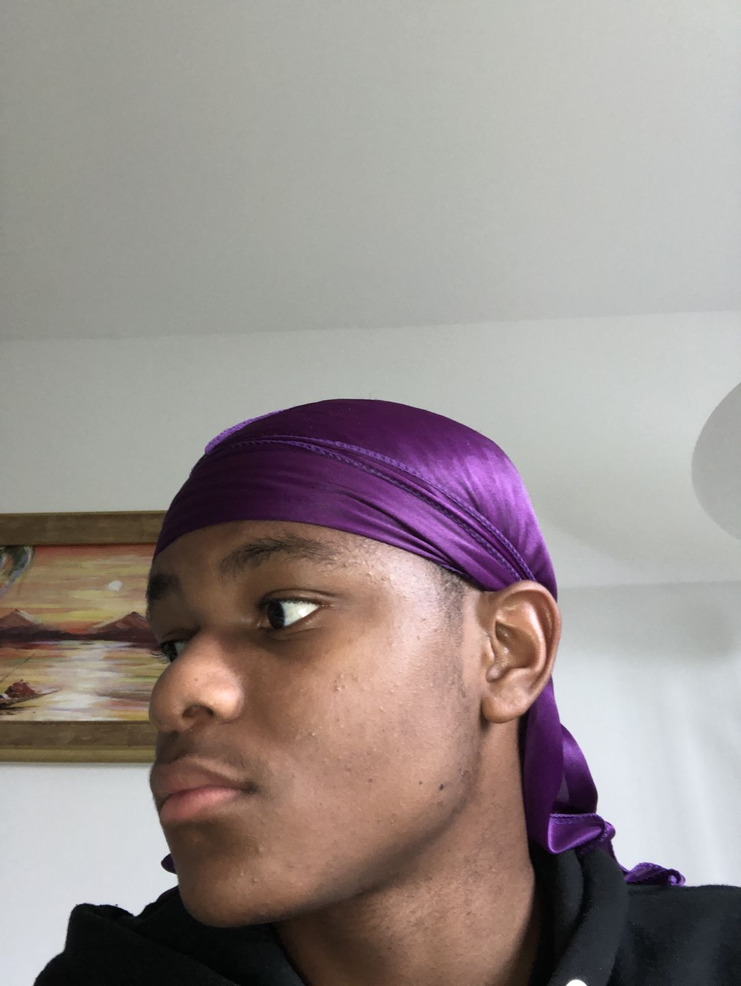 Customer photo review of Silky Durag