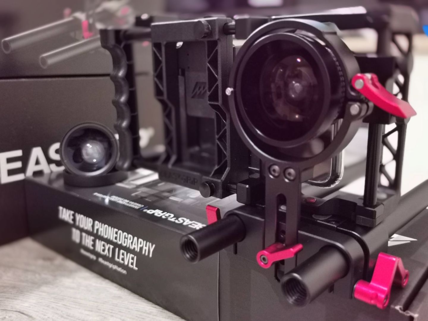 Customer photo review of BeastRail Support System for DOF Adapter