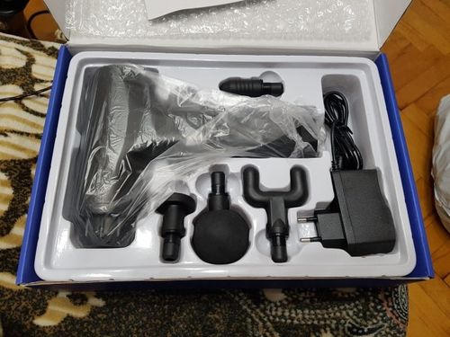 Customer photo review of High Power Massage Gun - Decompose Lactic Acid Relief Pain