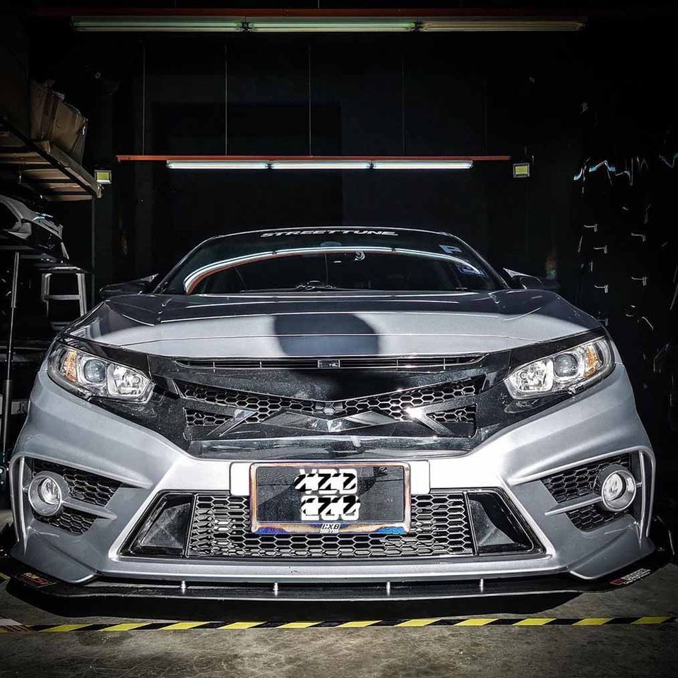 Customer photo review of Demon Grille (16-18 Honda Civic)