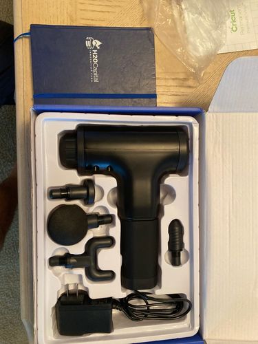 Customer photo review of High Power Massage Gun - Decompose Lactic Acid Relief Pain