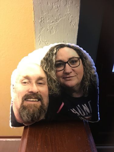 Customer photo review of Personalisiertes Gesichtskissen™