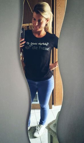 Customer photo review of Ey ganz ehrlich? Halt die Fresse!  - Damenshirt