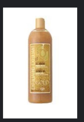 Customer photo review of Fair & White Gold Exfoliating Shower Gel scrub NEW - Invigorates skin - 940ml / 31.8 fl oz