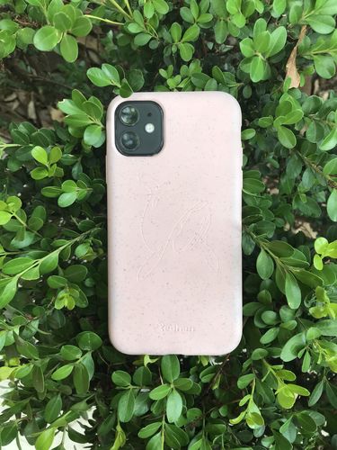 Customer photo review of Eco Friendly iPhone 11 Phone Case - Whale 2.0 in Blush Pink