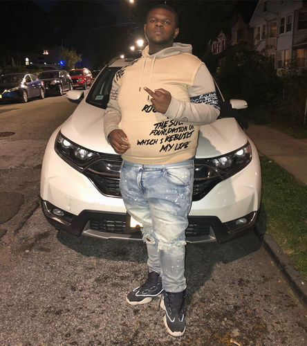 Customer photo review of FASHION LETTERING DOODLE HOODY - BIG AND TALL