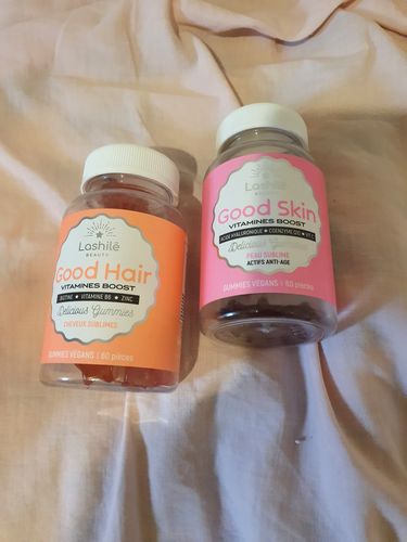 Customer photo review of Pack Hair et Skin