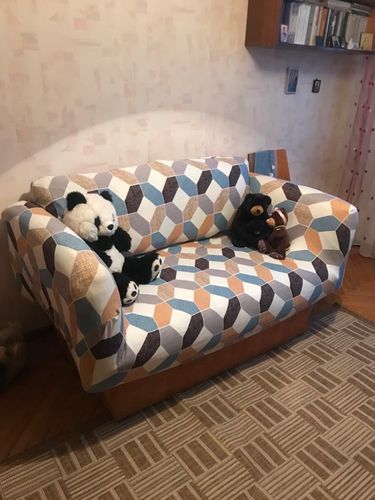 Customer photo review of Pimp dein Sofa Elastik Muster Sofa Hülle