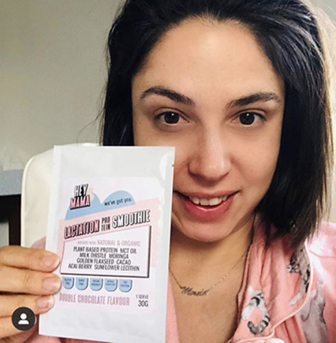 Customer photo review of Lactation Protein Smoothie ROSE PACK 3x Single Serve