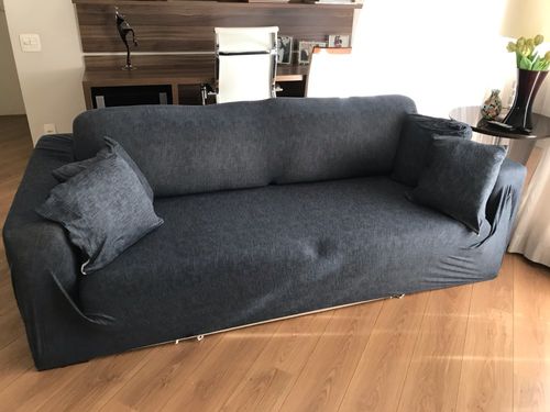 Customer photo review of Pimp dein Sofa Elastik Muster Sofa Hülle