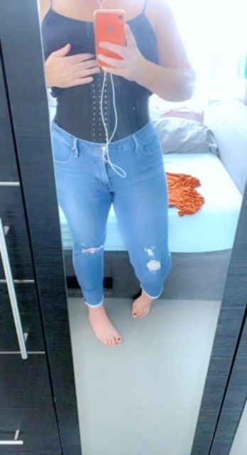 Customer photo review of Latex Waist Trainer