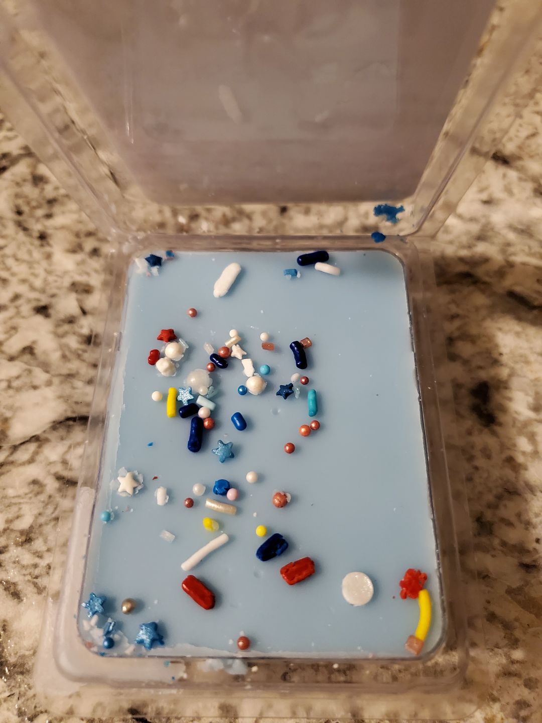 Customer photo review of Fuck Depression Wax Melts