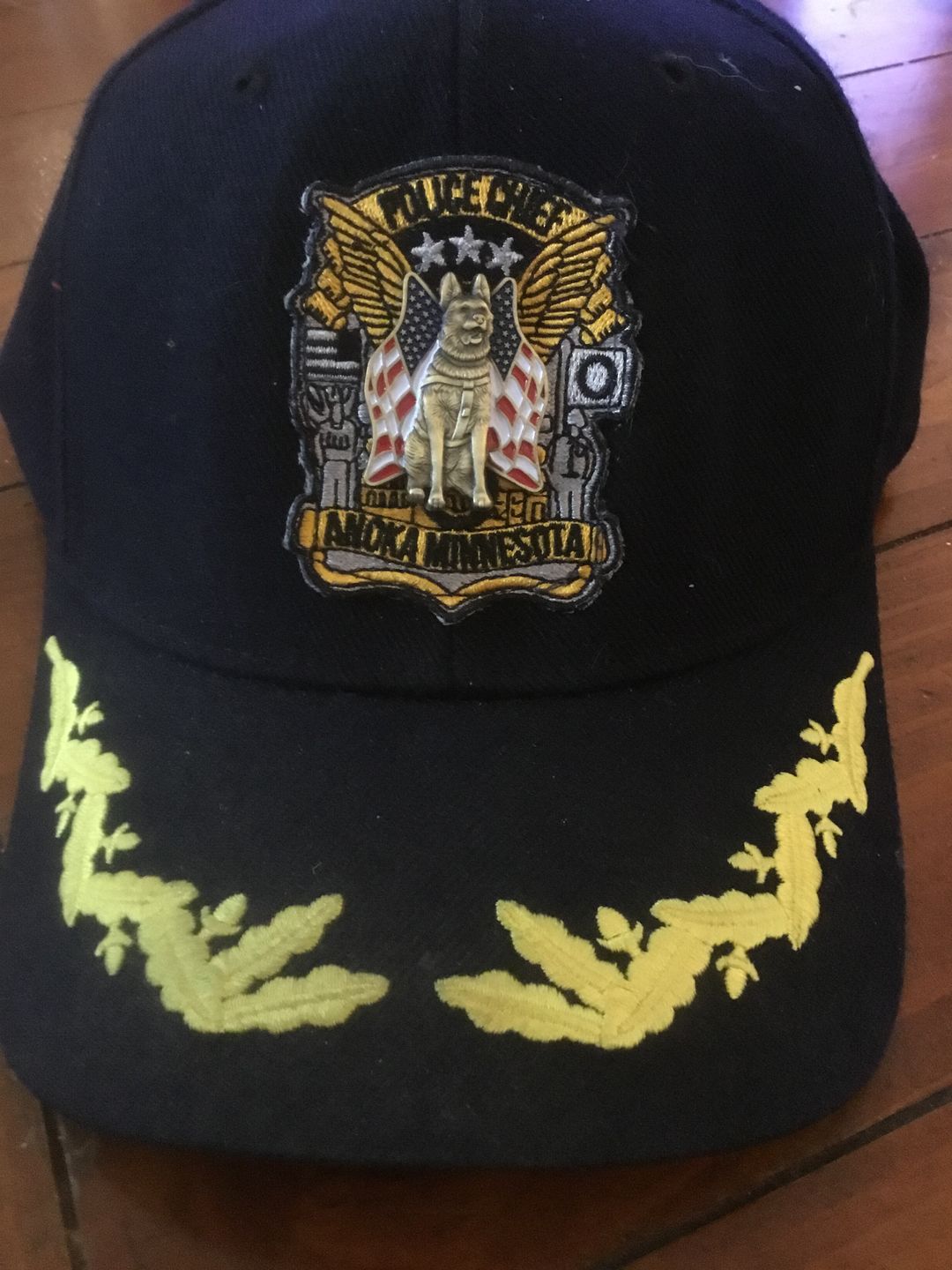 Customer photo review of K-9 Veteran Pin