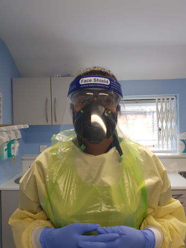 Customer photo review of Stealth P3 Respirator Facemask