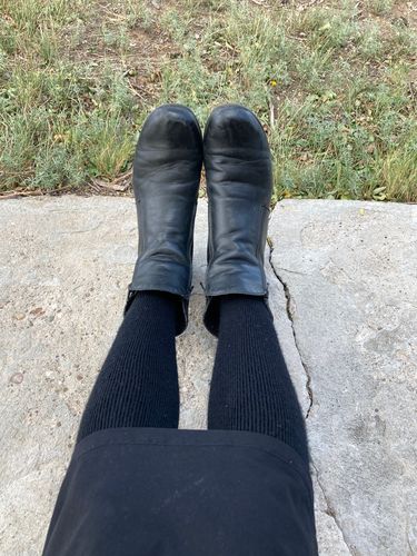 Customer photo review of J.B. Field's Icelandic "30 Below Classic" Merino Wool Thermal Sock