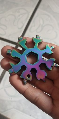 Customer photo review of Christmas Snowflake Multi-Tool