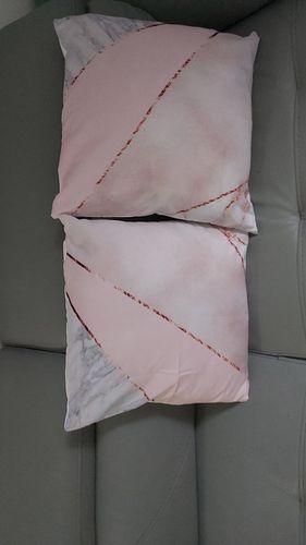 Customer photo review of Pimp dein Sofa Fashion Kissenbezüge 45 x 45