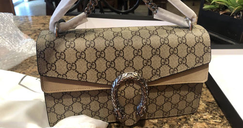 Customer photo review of SAC A EPAULE DIONYSUS PETITE TAILLE A MOTIF GG