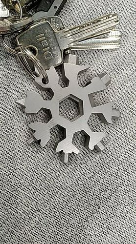 Customer photo review of Christmas Snowflake Multi-Tool