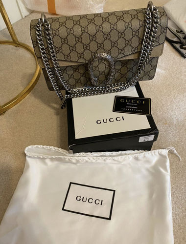 Customer photo review of SAC A EPAULE DIONYSUS PETITE TAILLE A MOTIF GG