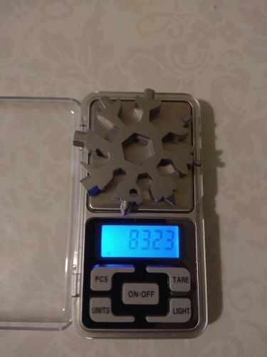 Customer photo review of Christmas Snowflake Multi-Tool