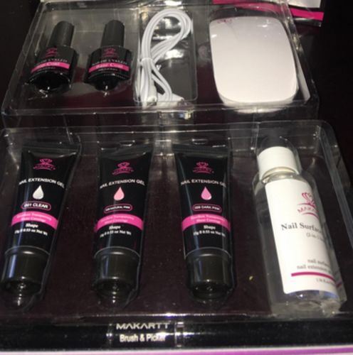 Customer photo review of French Collection Poly Nail Extension Gel Starter Kit