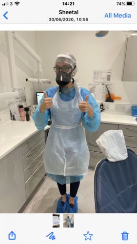 Customer photo review of Stealth P3 Respirator Facemask