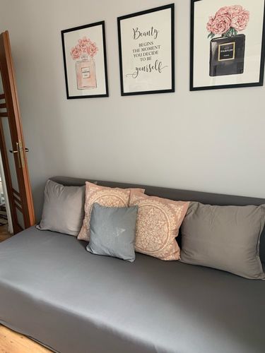 Customer photo review of Pimp dein Sofa Elastik Sofa Hülle