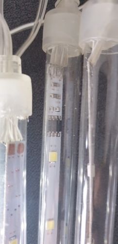 Customer photo review of Christmas LED Meteor Shower Lights