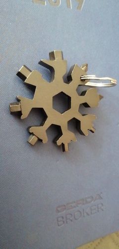 Customer photo review of Christmas Snowflake Multi-Tool