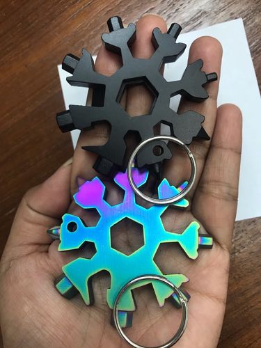 Customer photo review of Christmas Snowflake Multi-Tool