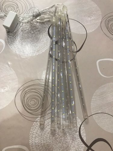 Customer photo review of Christmas LED Meteor Shower Lights