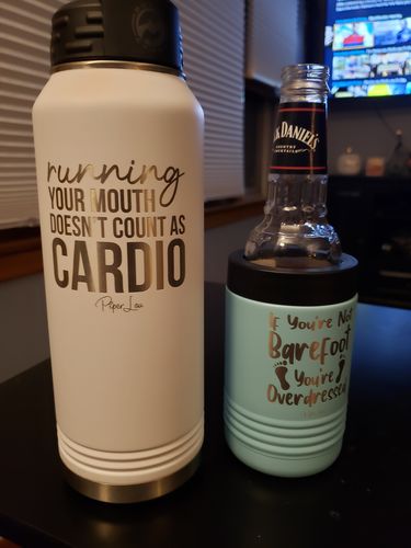 Customer photo review of $15 Friday - FIT F@#% I'm Tired 32oz Water Bottle