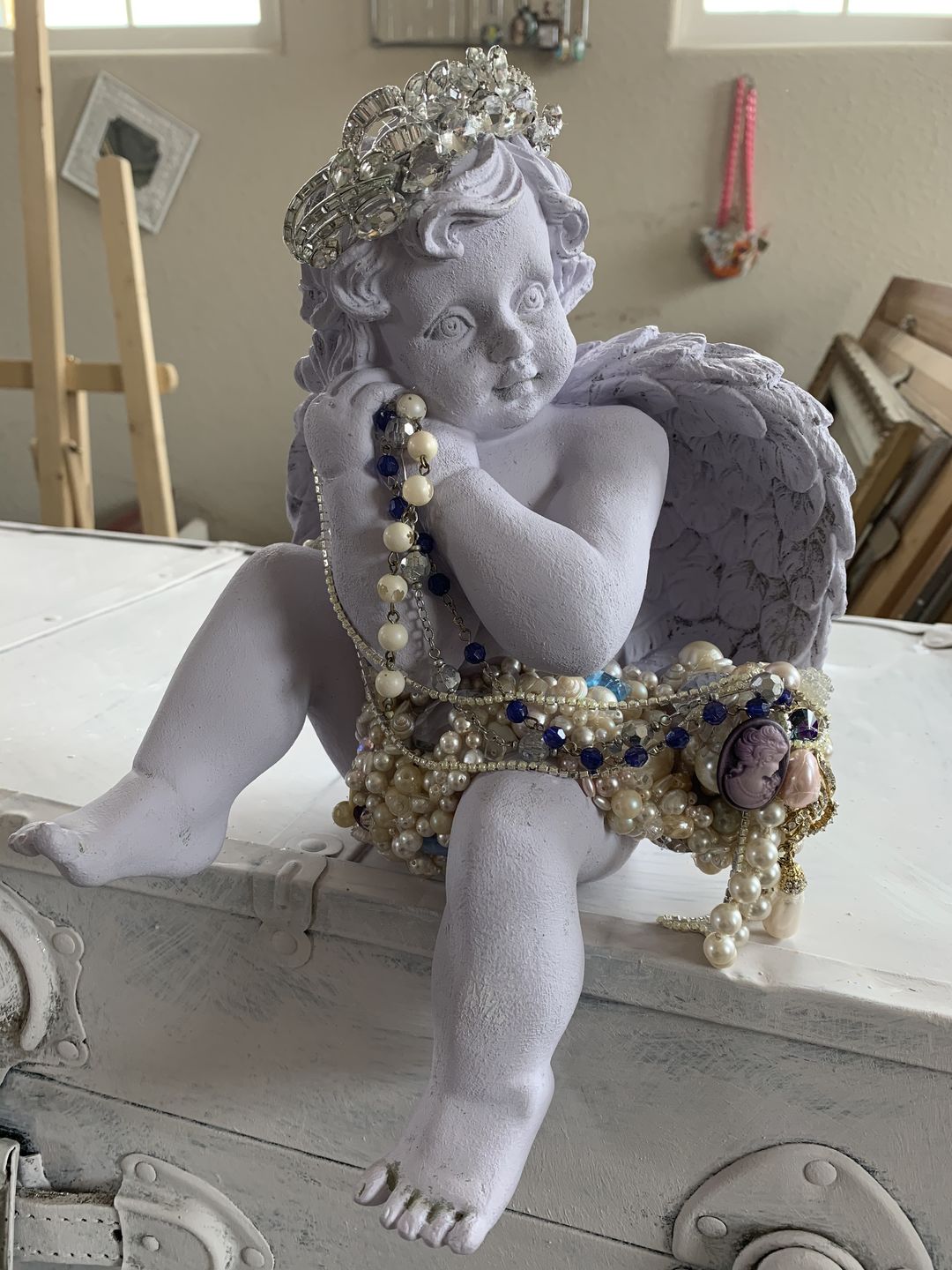 Customer photo review of Lilacs a Bloomin' - One Step Paint
