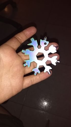 Customer photo review of Christmas Snowflake Multi-Tool