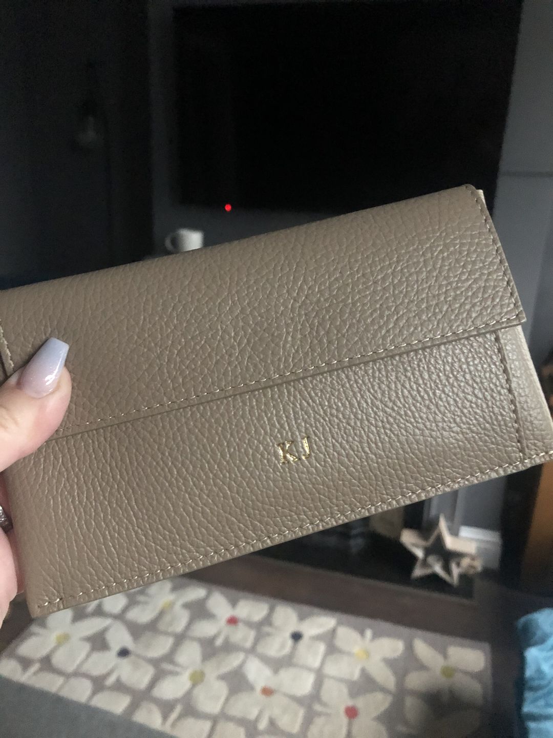 Customer photo review of Leather Lady Wallet