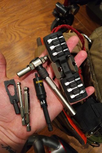 Customer photo review of Ratcheting T-Way Wrench with Locking Hex Drive