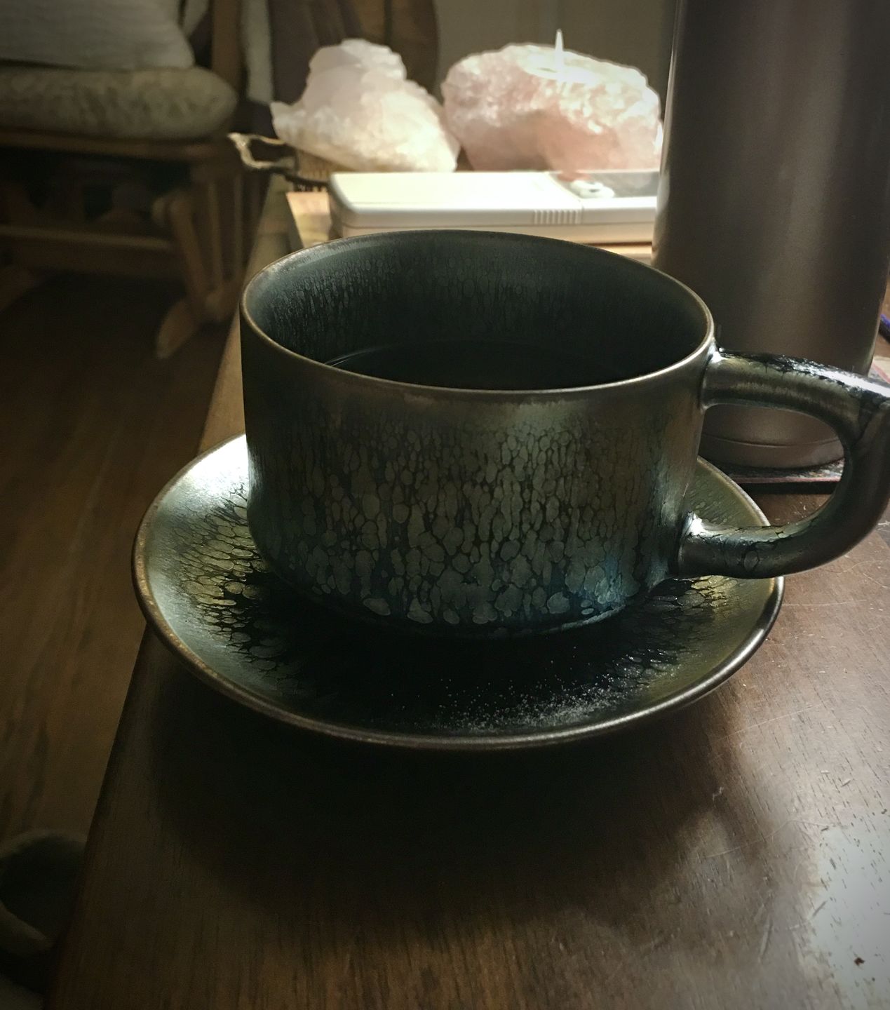 Customer photo review of Raindrops Coffee Cup