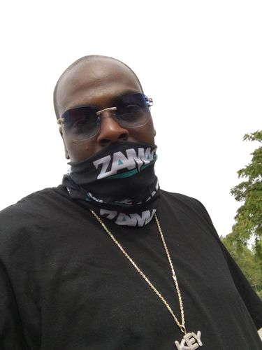 Customer photo review of Zamage Face Mask Neck Gaiter