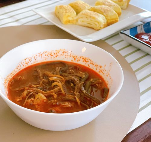 Customer photo review of [Angus Meat Market] Yukgaejang (Spicy Beef Soup) for 1 serving