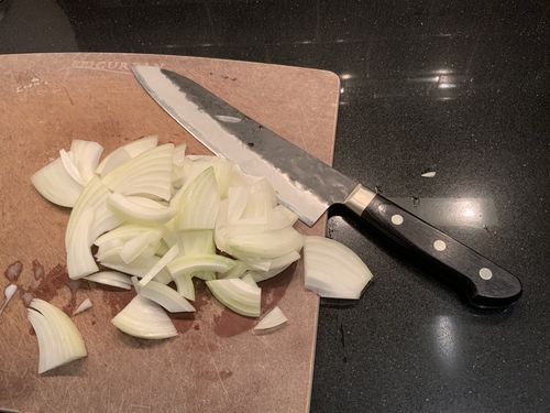 Customer photo review of Sakon Ginga Nakiri 165 mm