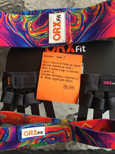 Customer photo review of Guantes Pesas GRAB Mujer