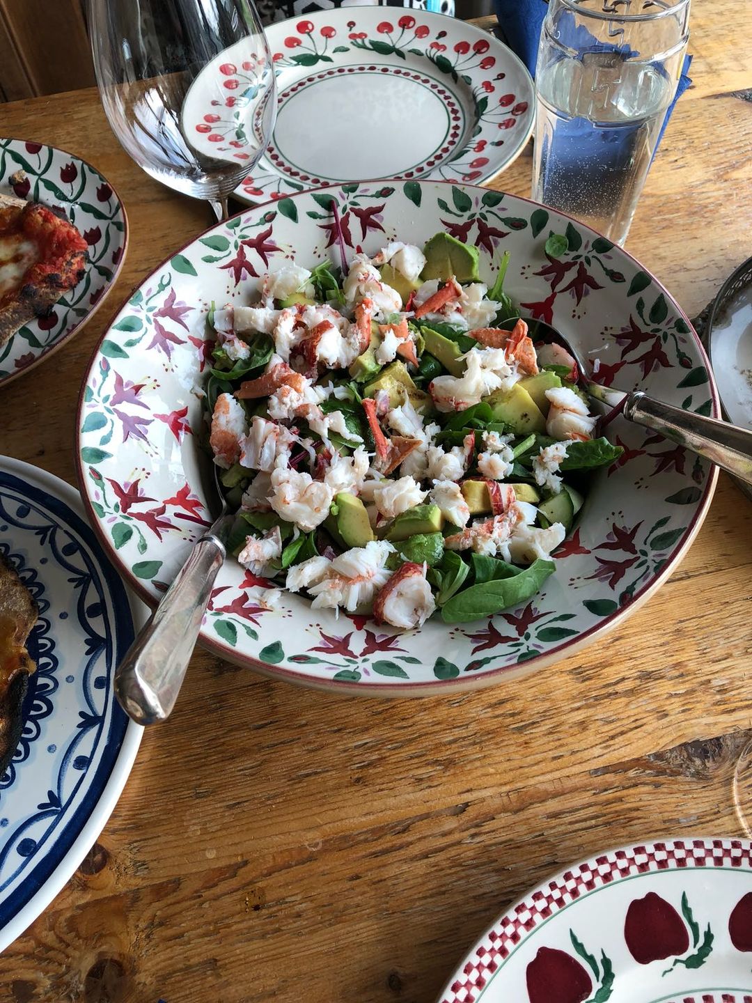 Customer photo review of Pasta Server Fuchsia