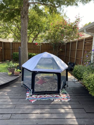 Customer photo review of Pop N' Go® Playpen