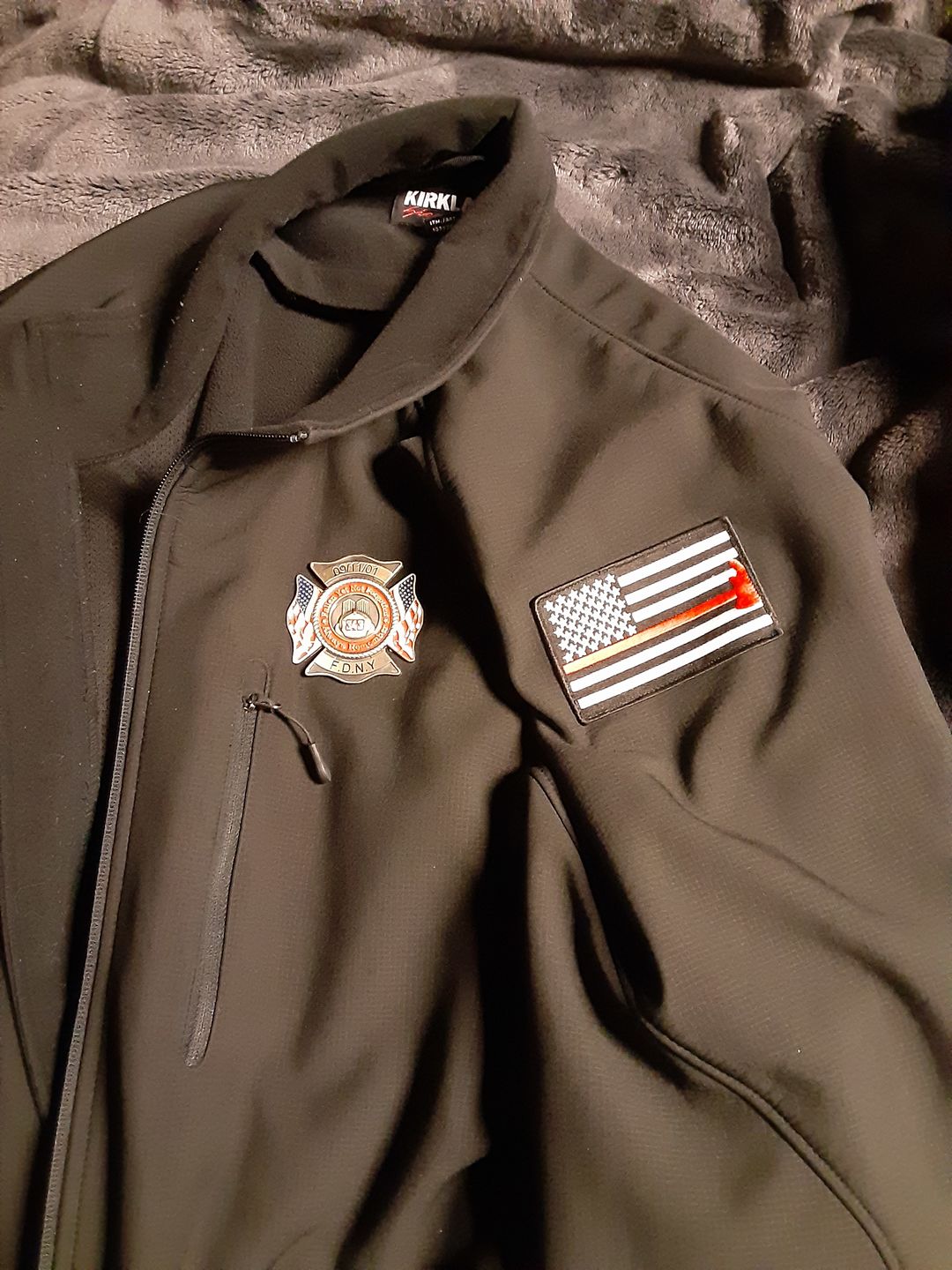 Customer photo review of 9/11 Firefighter Lapel Pin