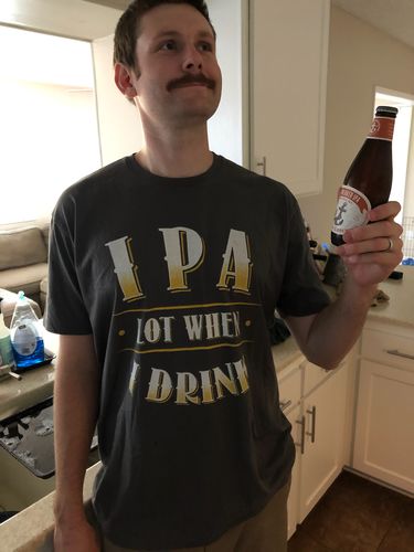 Customer photo review of IPA Lot Premium Tee