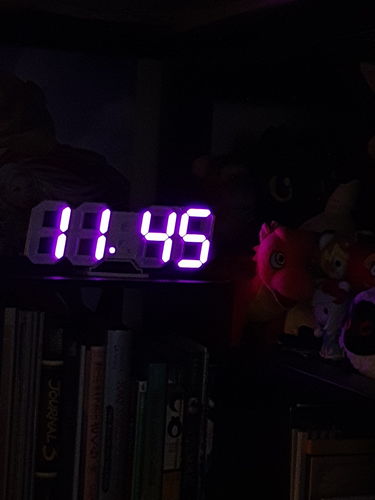 Customer photo review of ASTRONORD™ Digital LED Clock
