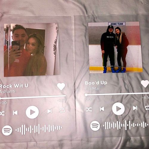 Customer photo review of Plaque personnalisée