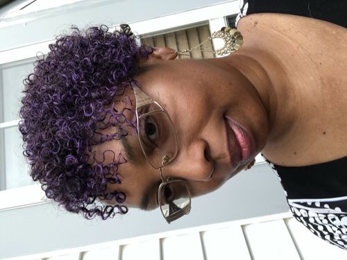 Customer photo review of Get Hued - Purple Rain